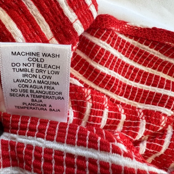 Love tree striped romper LARGE - Picture 13 of 13